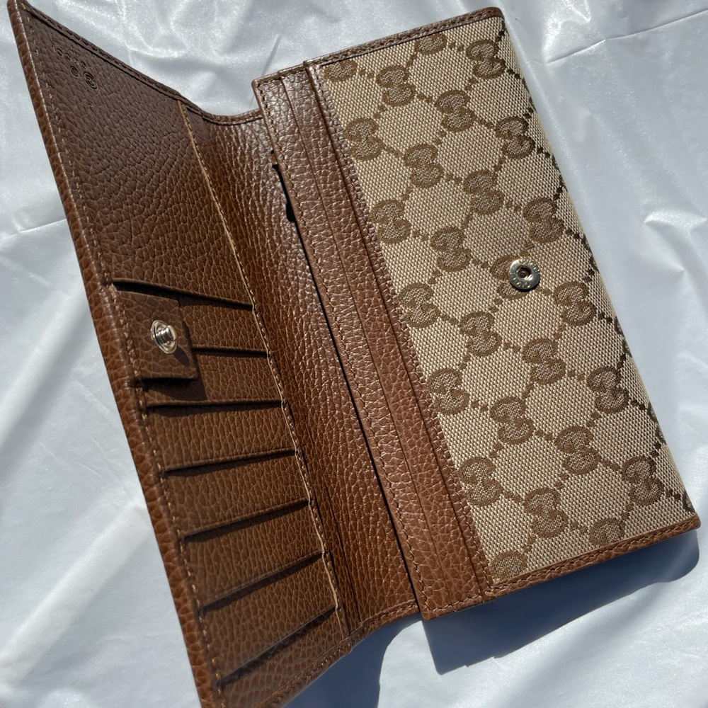 Gucci monogram wallet - Picture 3 of 4
